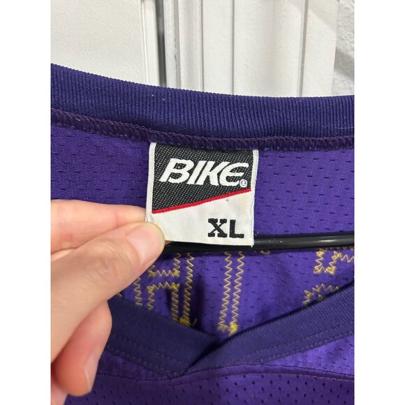 Vintage Bike Sigma Alpha Mu Fraternity Jersey Purple Sz XL Mesh Football - Picture 5 of 9
